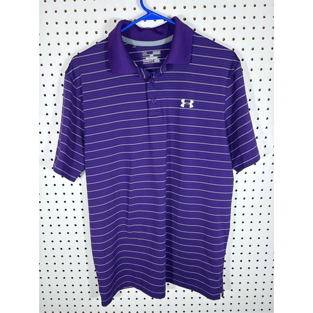 Under Armour Striped polo shirt size M